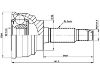 Juego de articulación, árbol de transmisión CV Joint Kit:F001-25-400A