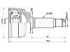 ремкомплект граната CV Joint Kit:B004-25-600A