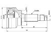ремкомплект граната CV Joint Kit:B002-25-500