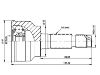 ремкомплект граната CV Joint Kit:F004-25-500B