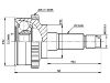 Jeu de joints, arbre de transmission CV Joint Kit:G024-25-500A