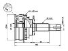 Gelenksatz, Antriebswelle CV Joint Kit:43410-20321