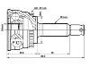 Gelenksatz, Antriebswelle CV Joint Kit:49501-17050